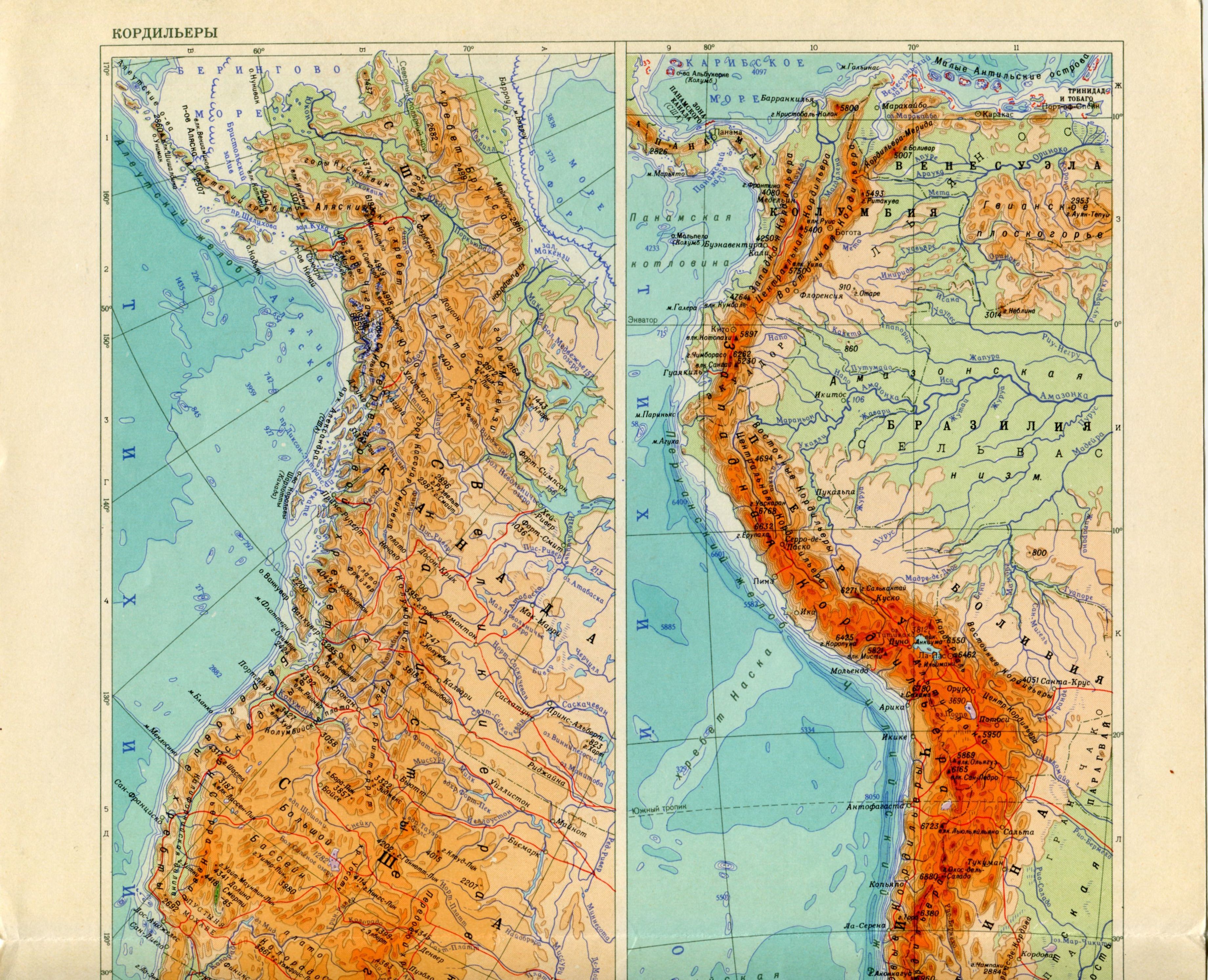 Кордильеры находятся в северной америке. Горная система Кордильеры на карте. Анды и Кордильеры на карте. Горы Кордильеры на карте Северной Америки.